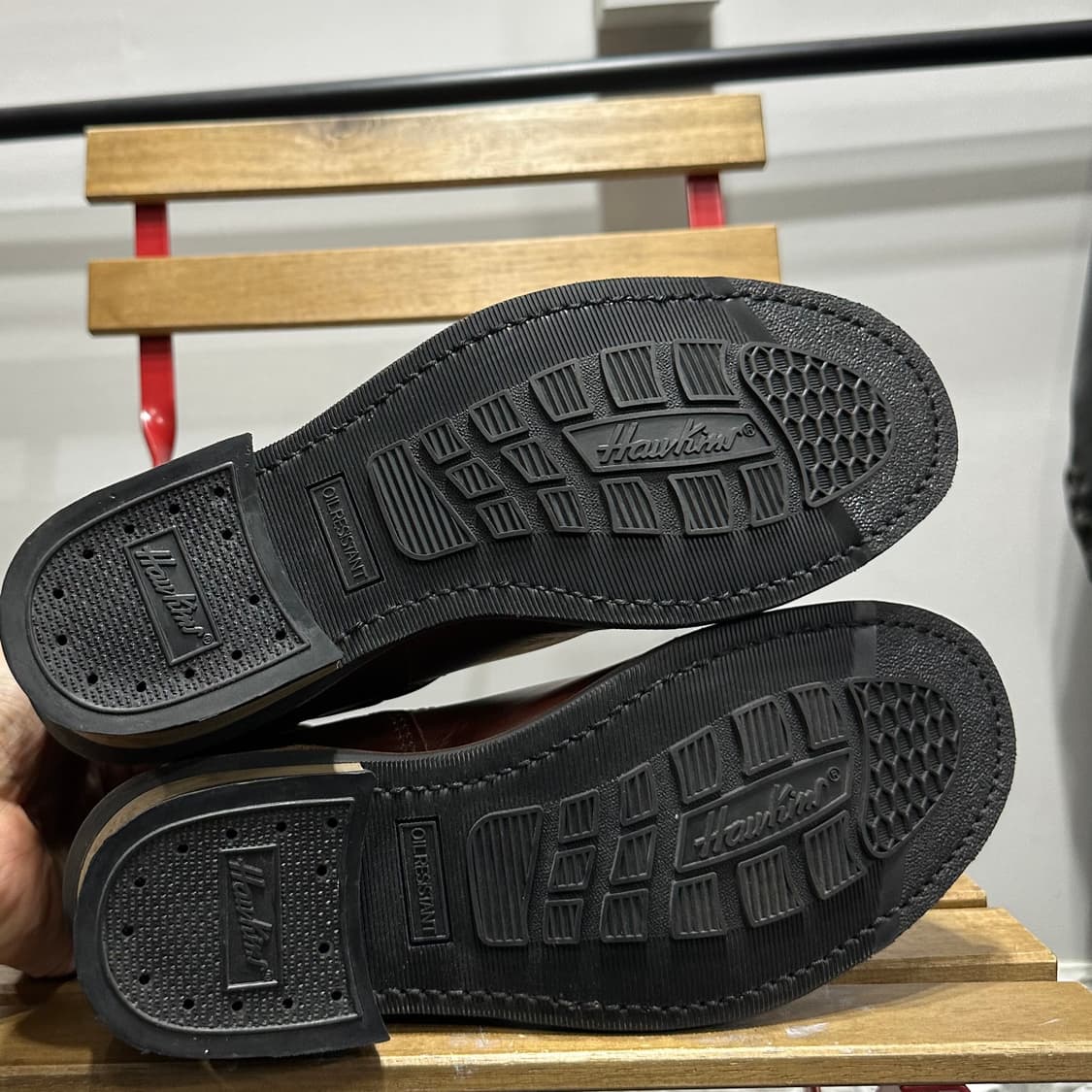 255) 호킨스 부츠 남녀 공용 워커 엔지니어 브라운 부츠 상품이미지5