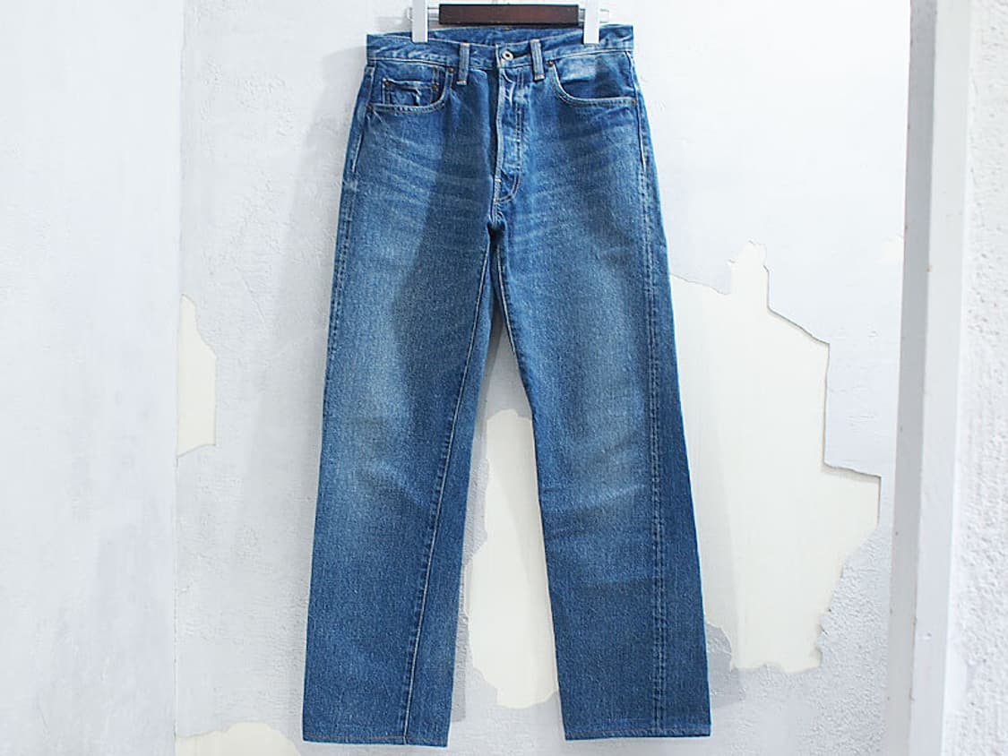 (30)텐더로인 5P 레귤러 스트레이트 셀비지 데님팬츠 다트포드 블랙잭 상품이미지1