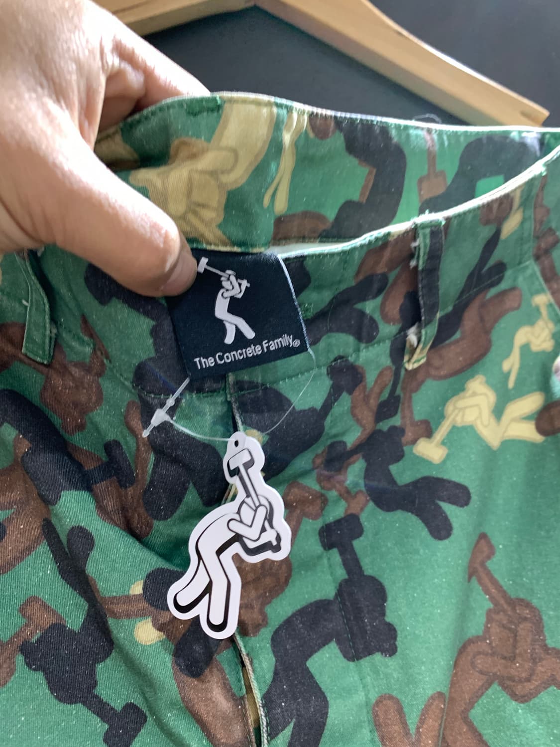 콘크리트보이즈 카모 쇼츠 L 판매 (릴야티) 상품이미지3