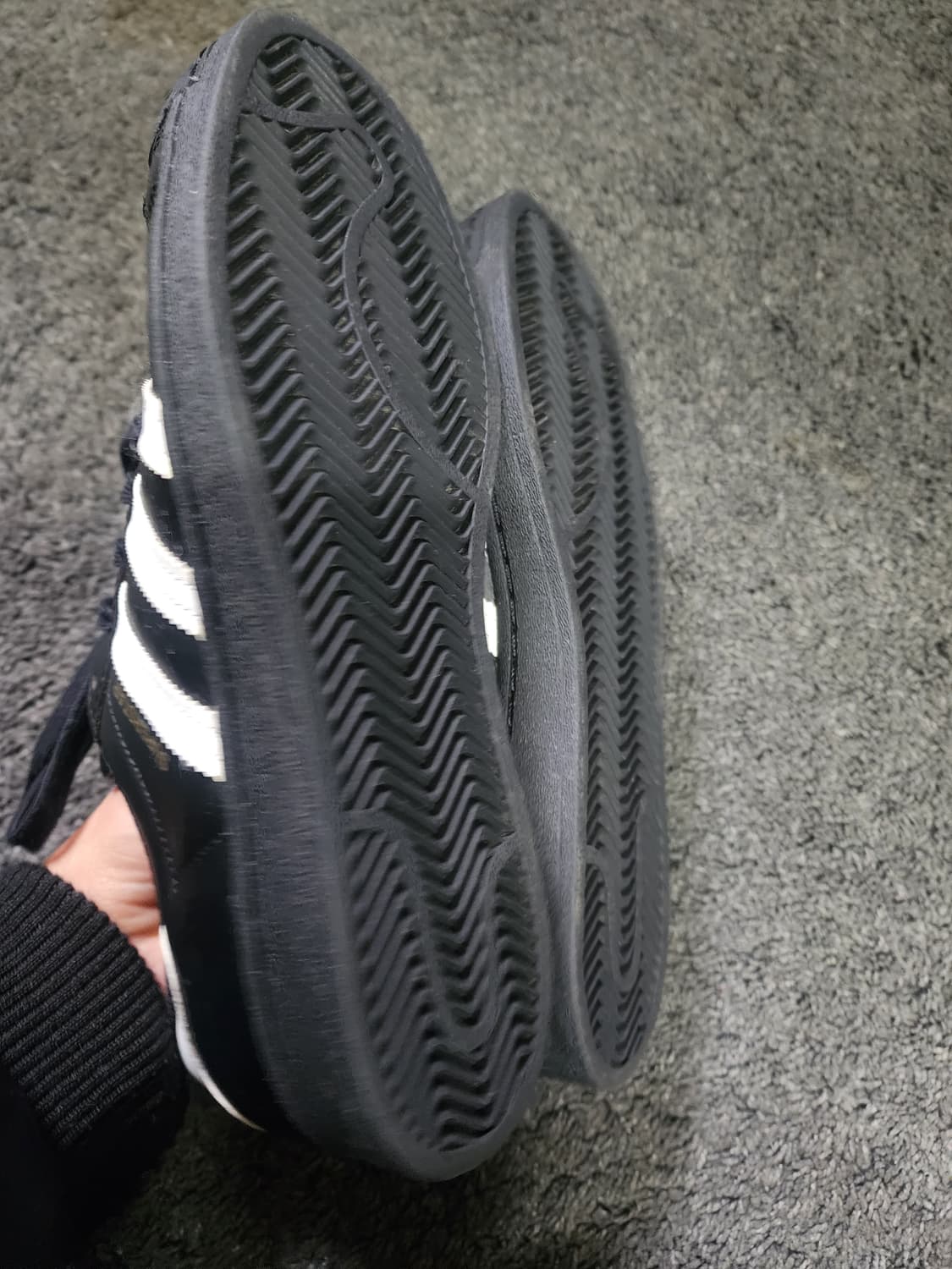 아디다스 슈퍼스타 검흰  265사이즈 상품이미지8