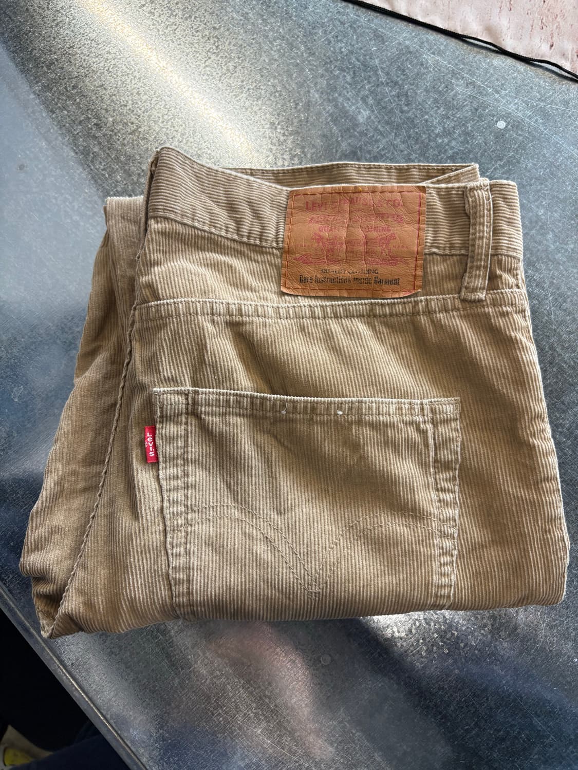 00s Levis 코듀로이 워크팬츠 상품이미지3