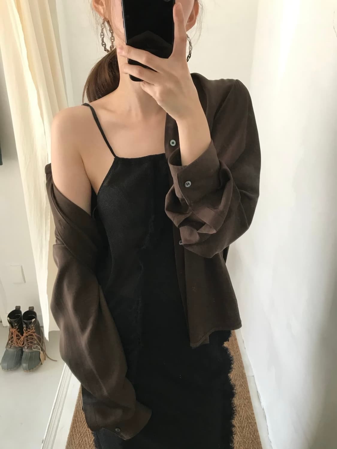 PERVERZE Sheer slip dress 상품이미지2
