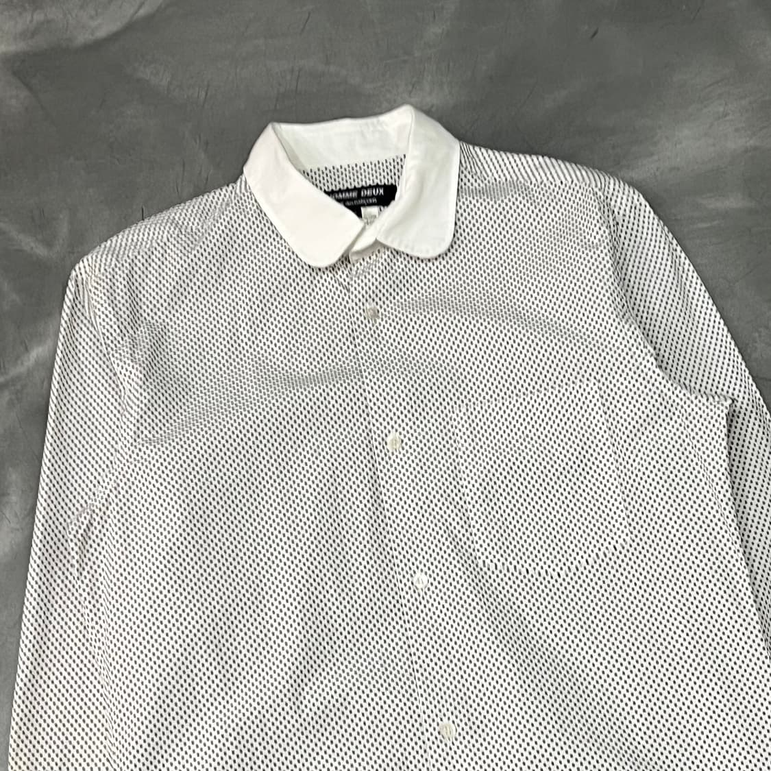  꼼데가르송 옴므 듀스 도트 셔츠 y14869 상품이미지3