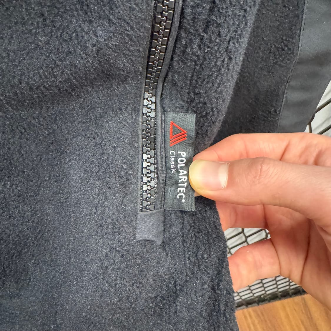 폴로 랄프로렌 폴라텍 하이브리드 나일론 플리스 자켓 블랙 상품이미지7