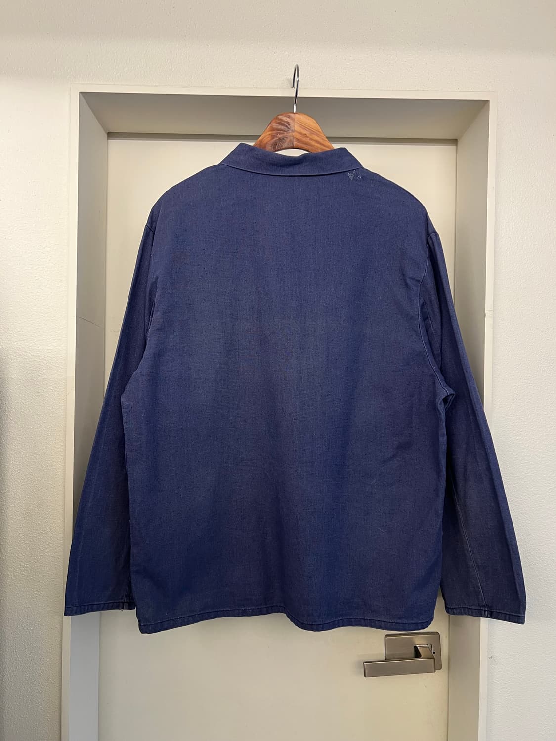 OLD EURO FADED NAVY PURPLE 빈티지프렌치워크자켓 상품이미지2