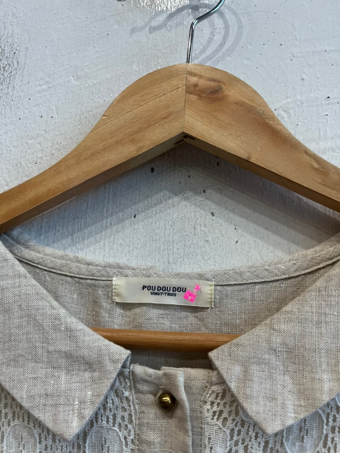 POU DOU DOU 퓨어린넨 원피스 상품이미지6