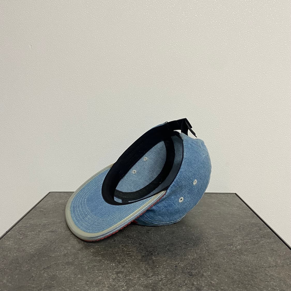 (OS) 슈프림 박스로고 캠프캡 모자 워시드 데님 상품이미지6