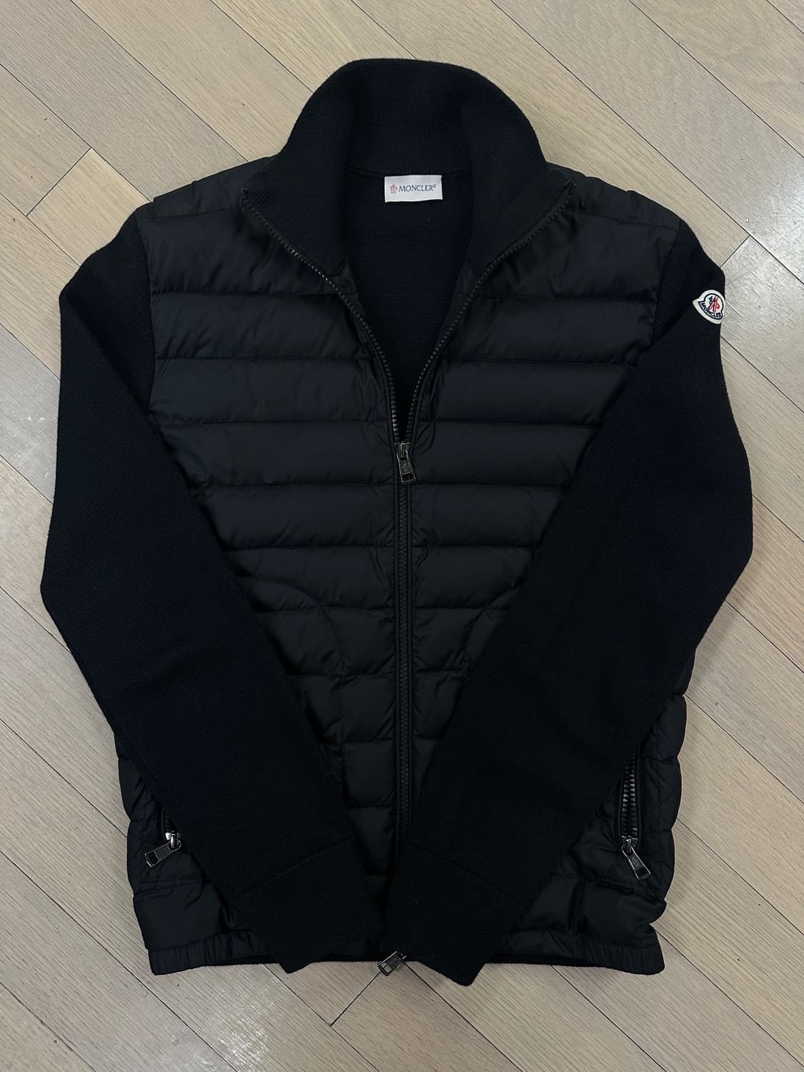 몽클레어 트리콧 니트 패딩 상품이미지1