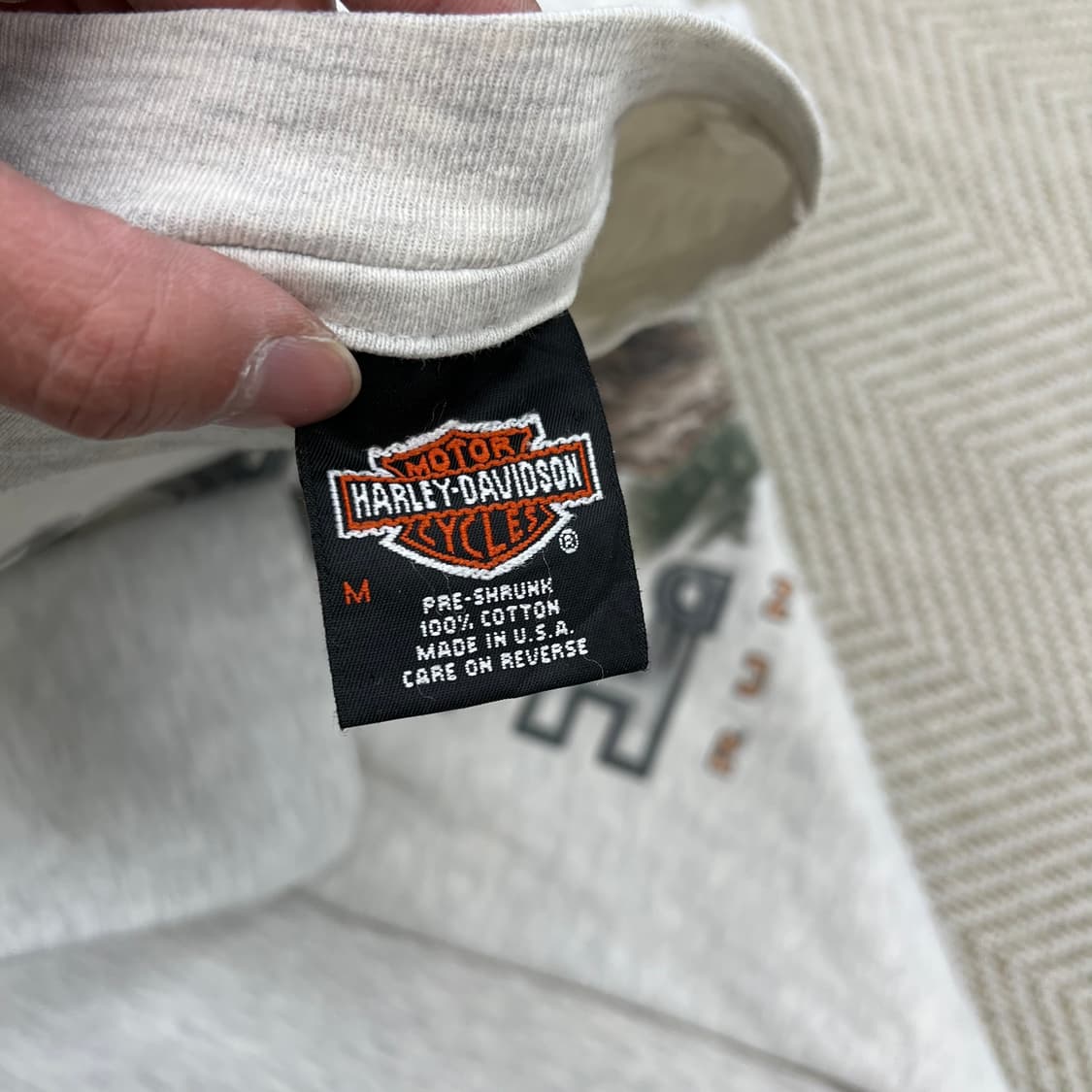 USA 할리데이비슨 프린팅 반팔티 r3287 상품이미지5