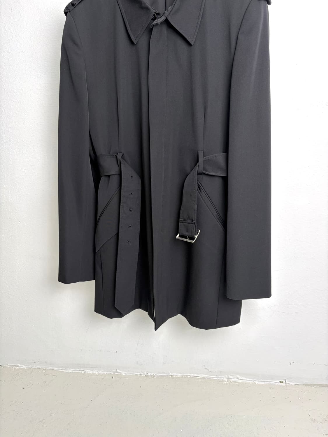 80s LQ by Yohji yamamoto 트렌치코트 상품이미지3