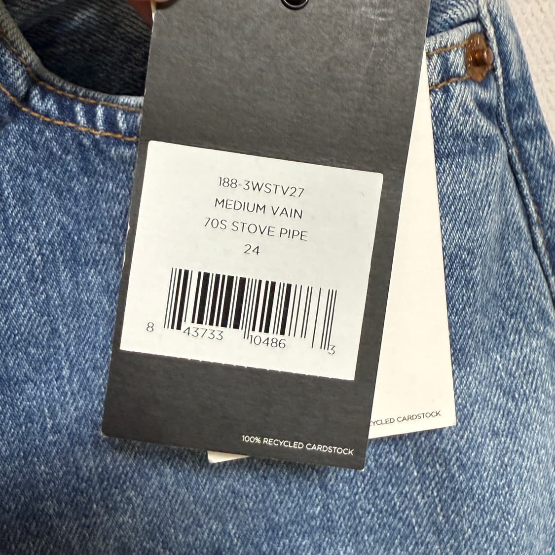 Re/done 리던 70s 스토브 진 (택째 새상품) 상품이미지6