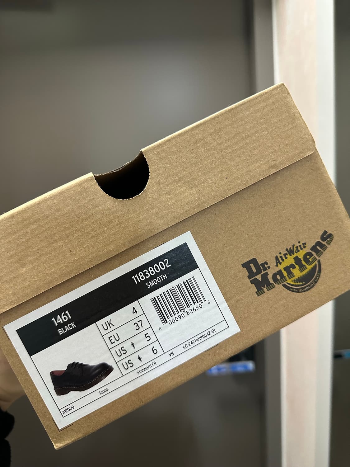 [240] 닥터마틴 1461 스무스 블랙 상품이미지7