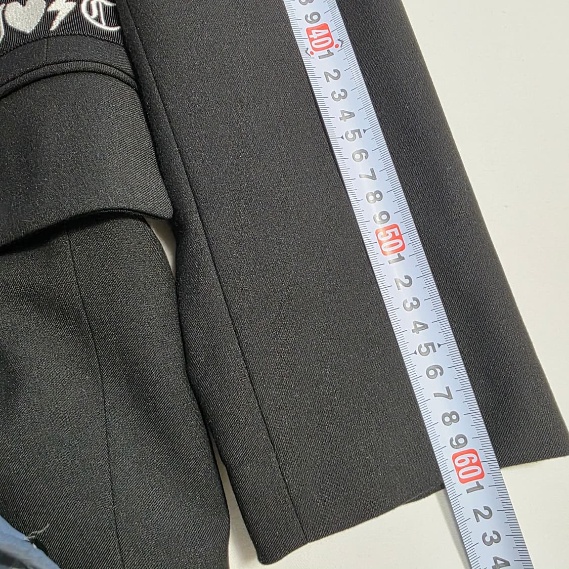 1676 쥬시꾸뛰르 백영문 펄 춘추 자켓 블랙 55 상품이미지5