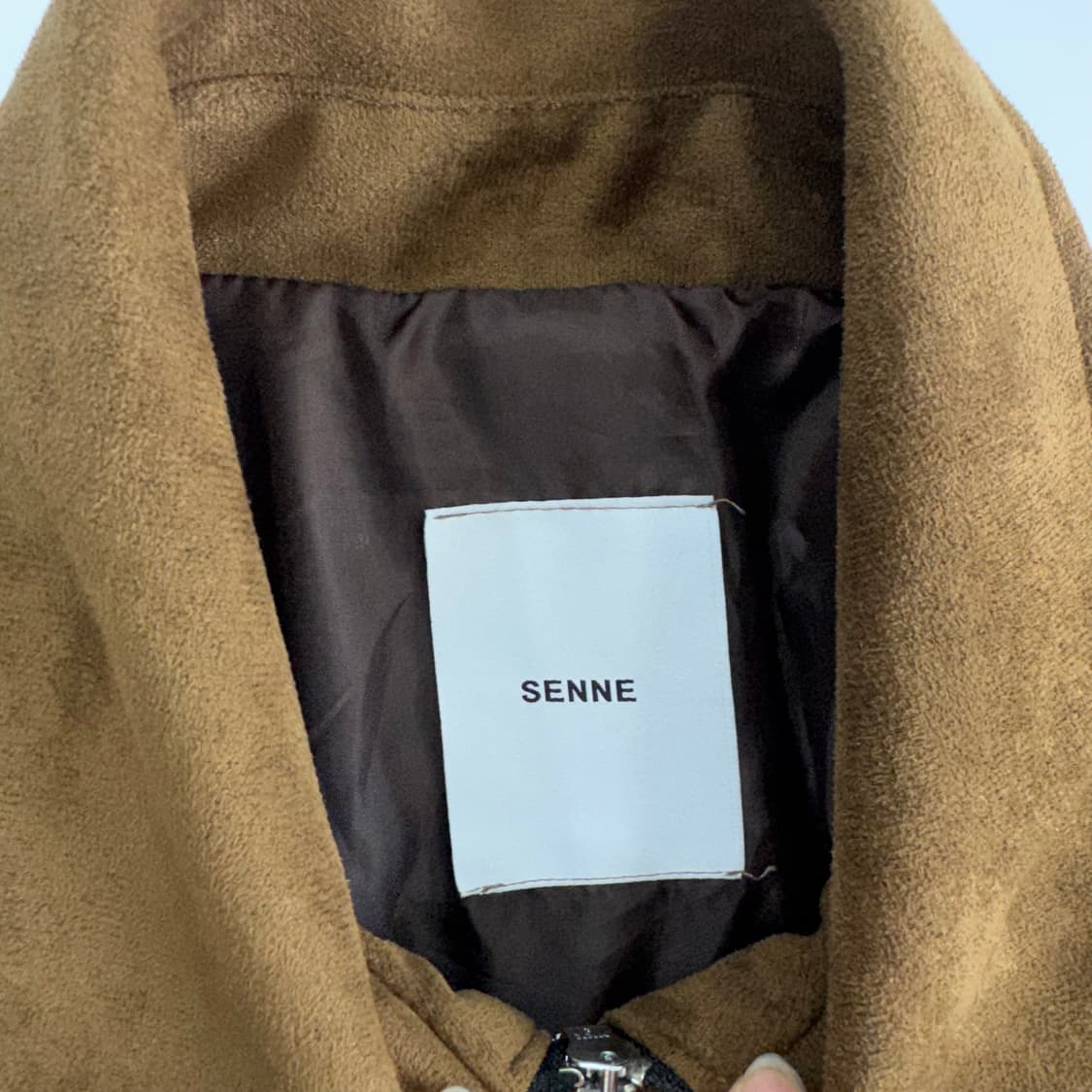 Senne 센느 카멜 스웨이드 자켓  상품이미지5