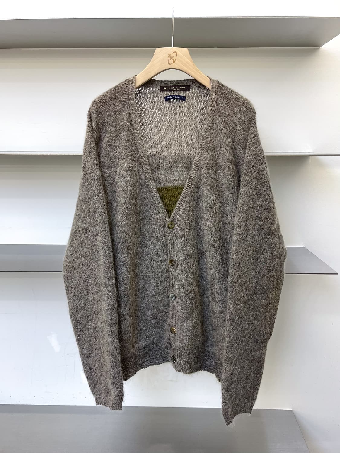 Knit&Sew 모헤어 가디건 상품이미지2