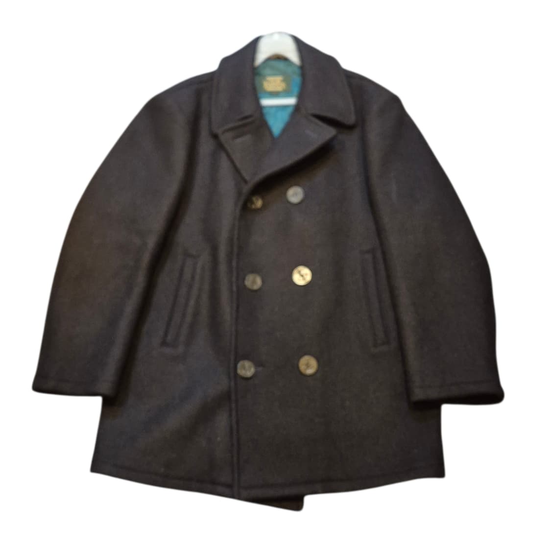 L(착샷잇음) 네이비 P코트 상품이미지1