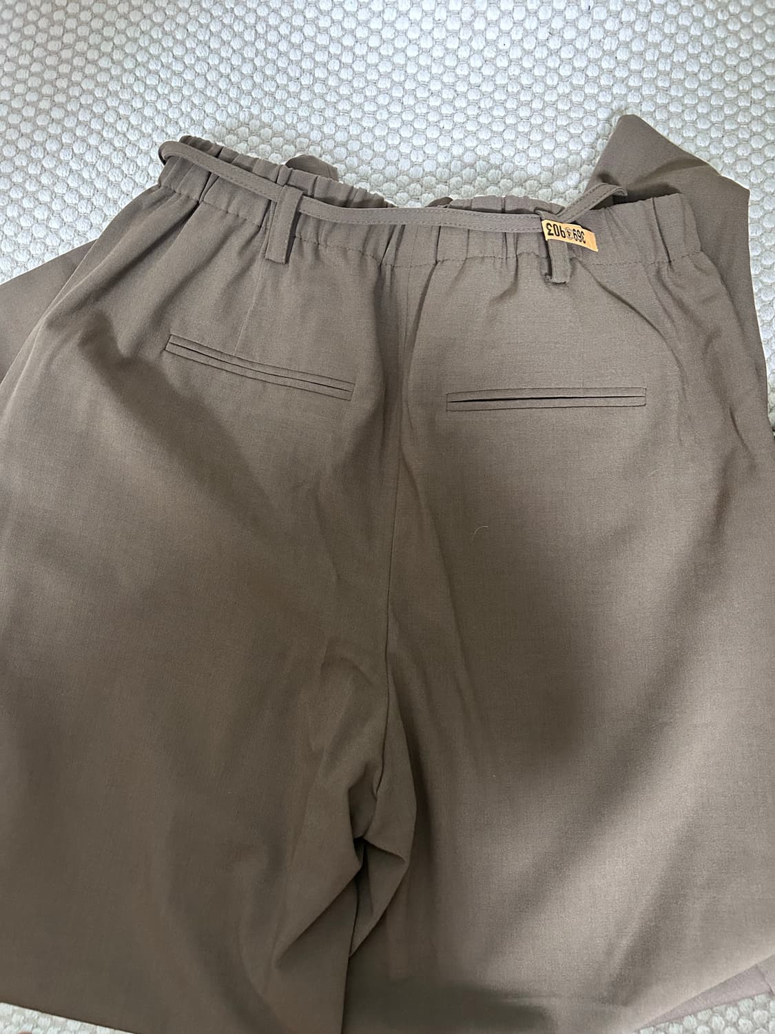 브플먼트 VPPLEMENT 와이드 팬츠 브라운 S 상품이미지2