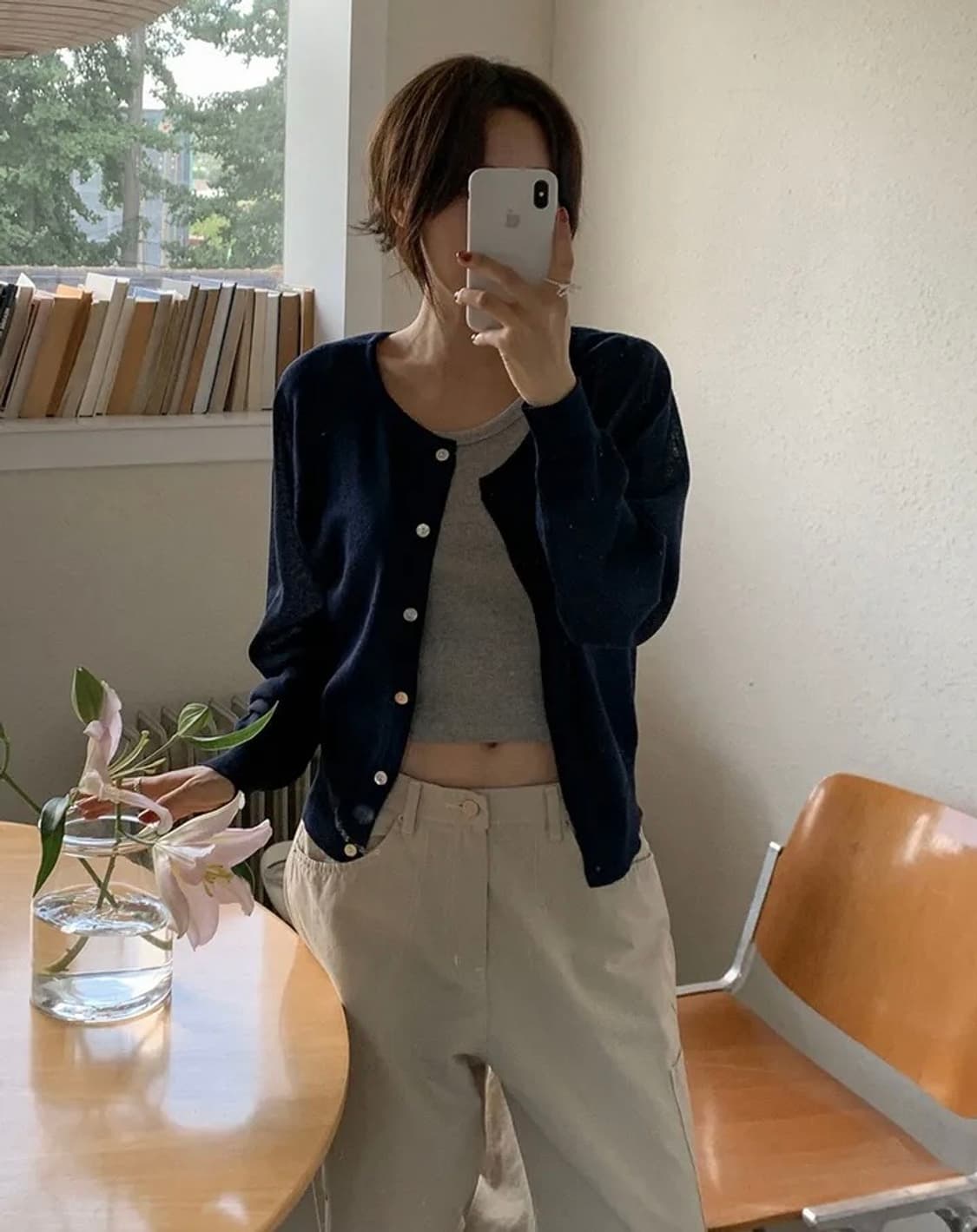 린넨가디건 새상품 상품이미지4