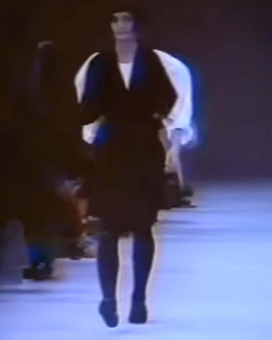 요지 야마모토 1989SS 슬리브리스 롱 코트 상품이미지1
