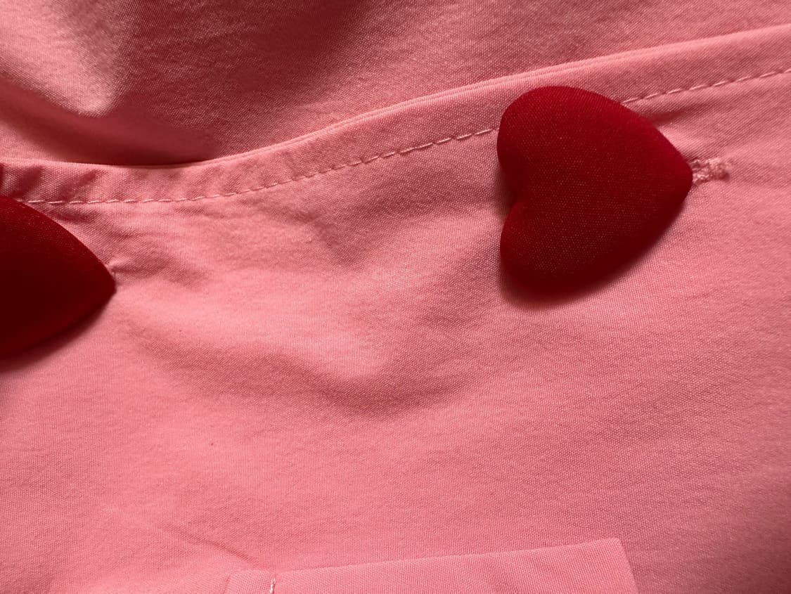 레이디레이디 세일러 카라 하트 단추 원피스 상품이미지7