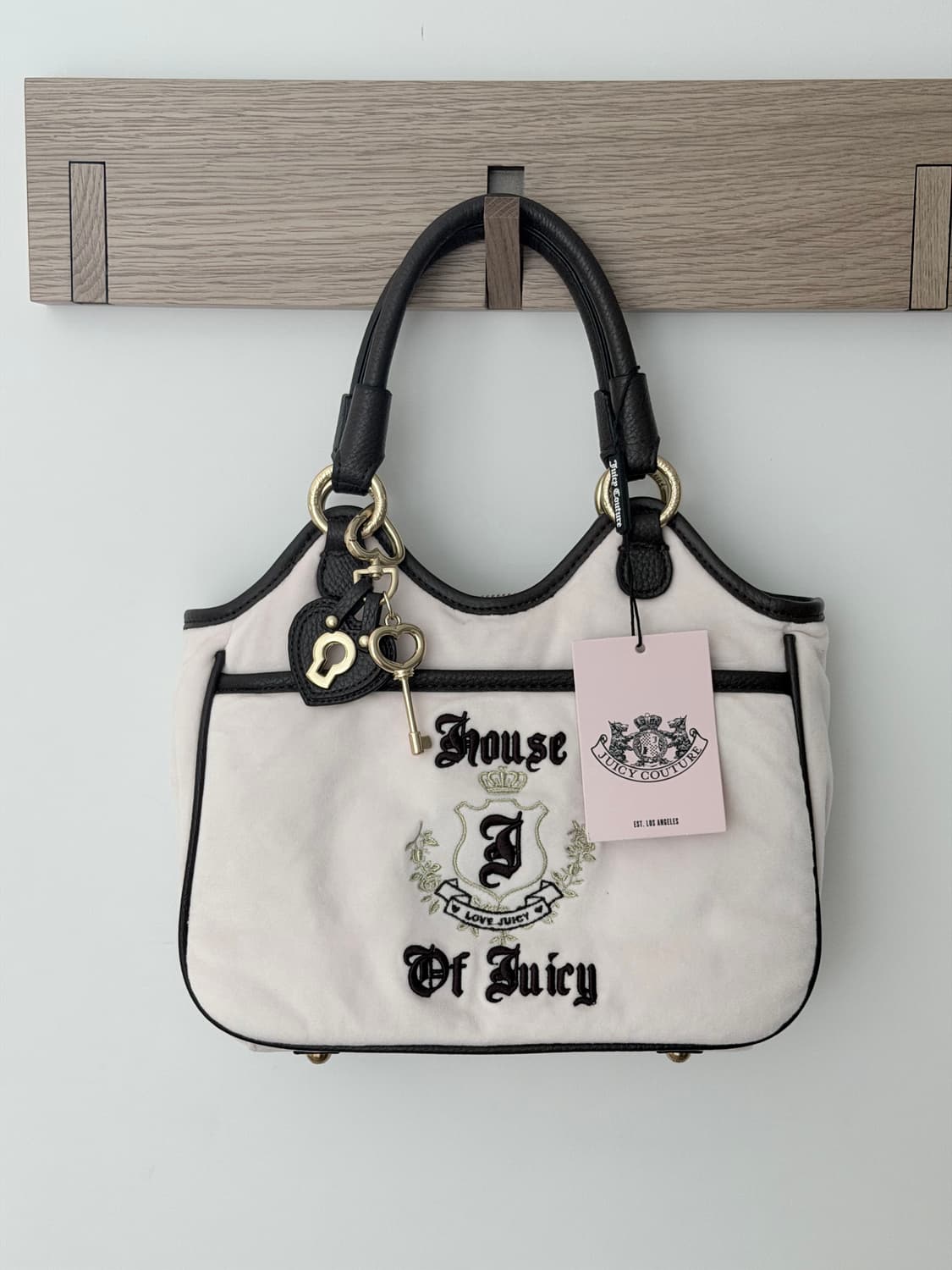 쥬시꾸뛰르 핸드백 하우스 오브 쥬시 베이비핑크 상품이미지1