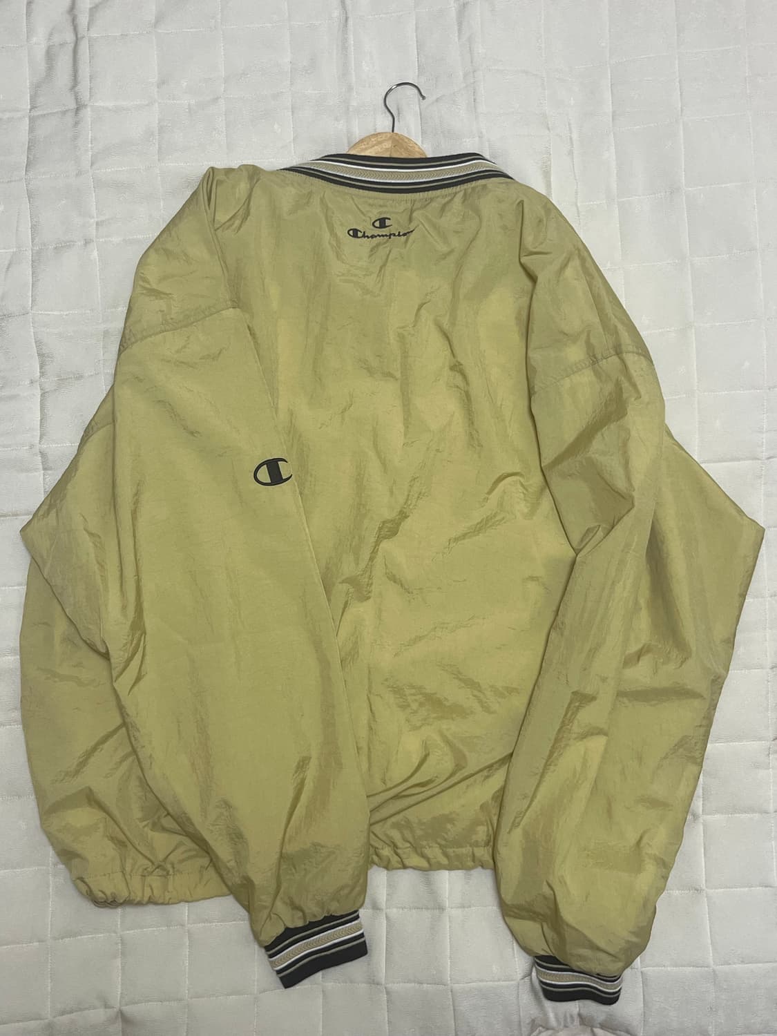 빈티지 Champion 챔피언 V넥 바람막이 웜업 2xl xxl 상품이미지3