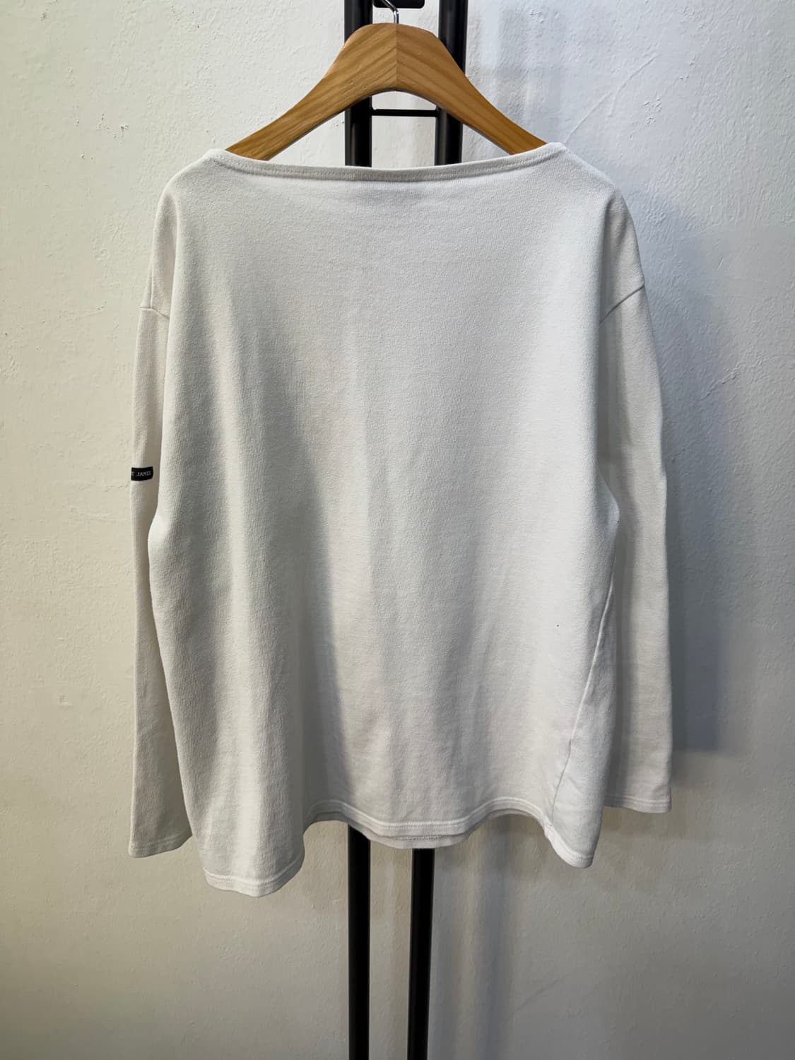 정품) 세인트제임스 길도 흰색 티셔츠 M 상품이미지5