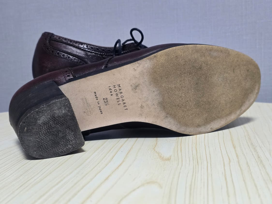 Margaret Howell 마가렛 호웰 레더 펌프스 드레스 슈즈 235 상품이미지7