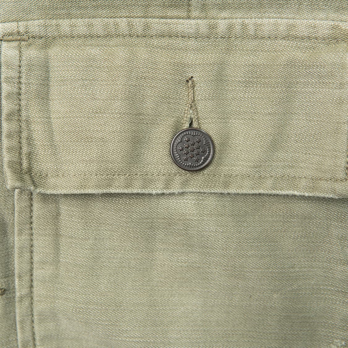 [S] 데님앤서플라이 13스타 밀리터리 데미지 리페어 자켓  상품이미지3