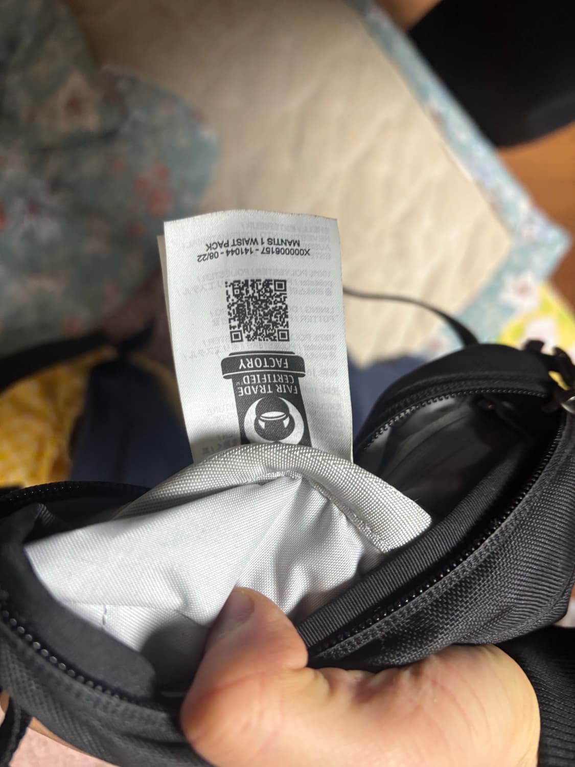 아크테릭스 맨티스 1 웨이스트팩 블랙 상품이미지2