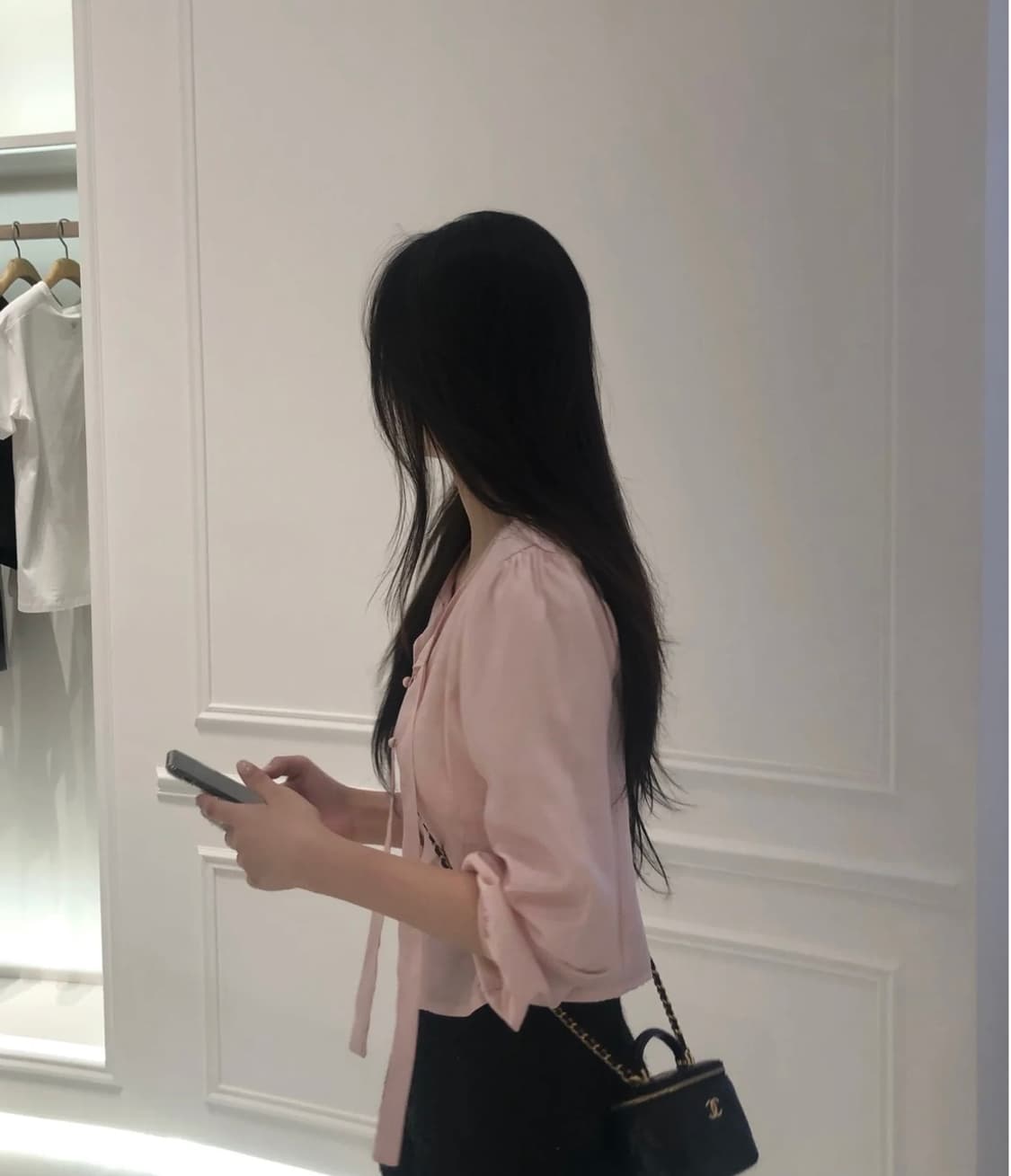 (정가 54000원)제니오- 메이 빈 블라우스(피치 핑크 컬러) 상품이미지7