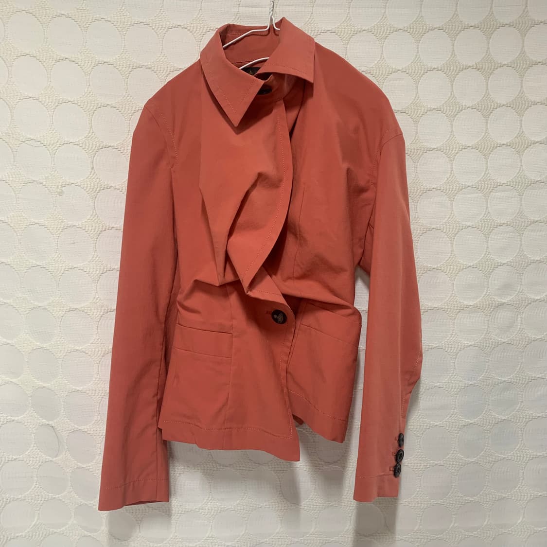 vivienne westwood 주황색 비대칭 자켓 상품이미지4