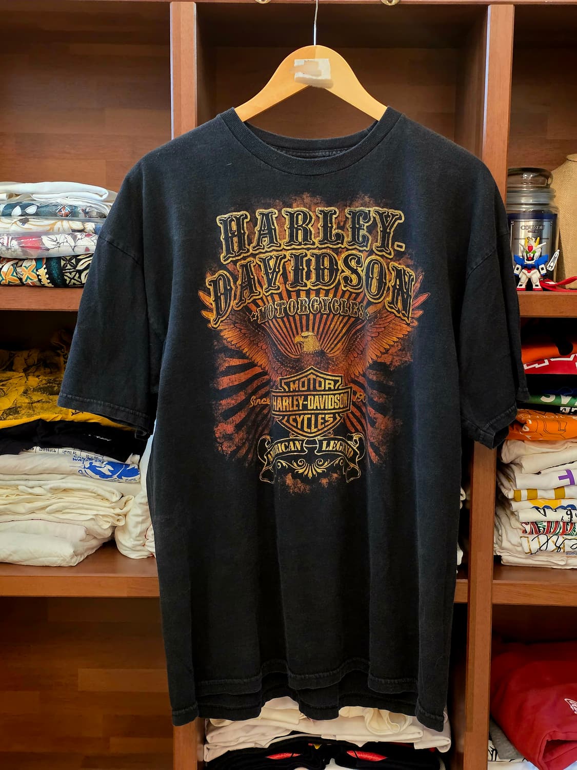 Harley-Davidson Eagle Vintage T-shirt 상품이미지2