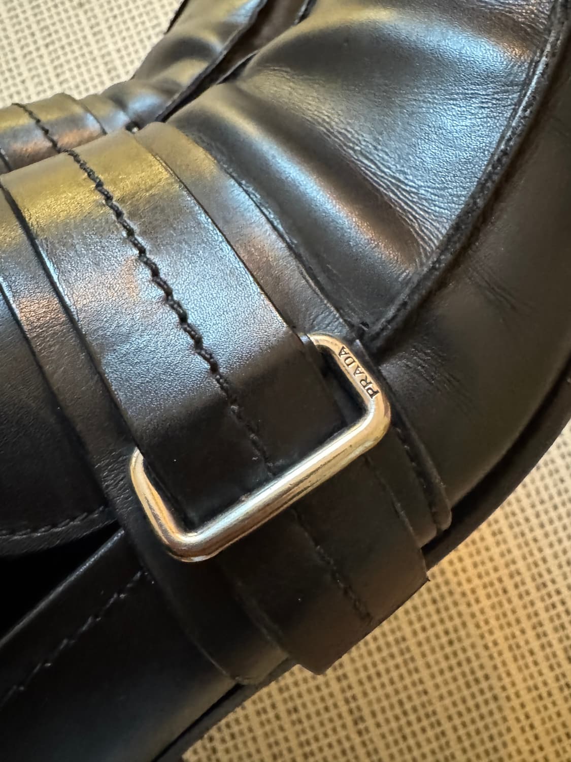 프라다 버클 로퍼 7.5 상품이미지5