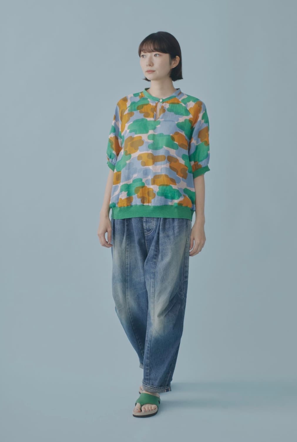 Mina  perhonen 에브리데이 블루 데님 상품이미지1