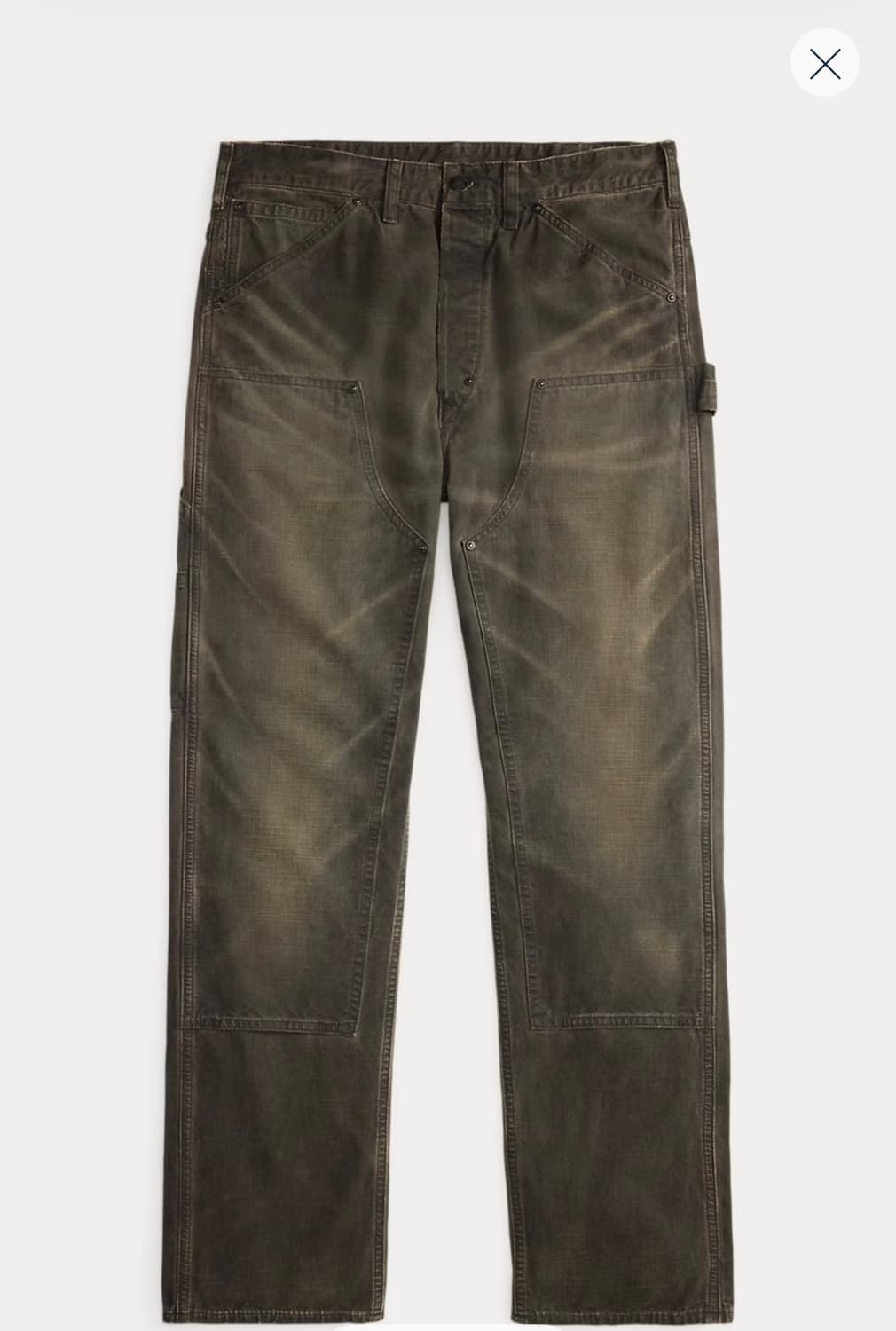 rrl 26시즌 엔지니어핏 카펜터 32/32 상품이미지1