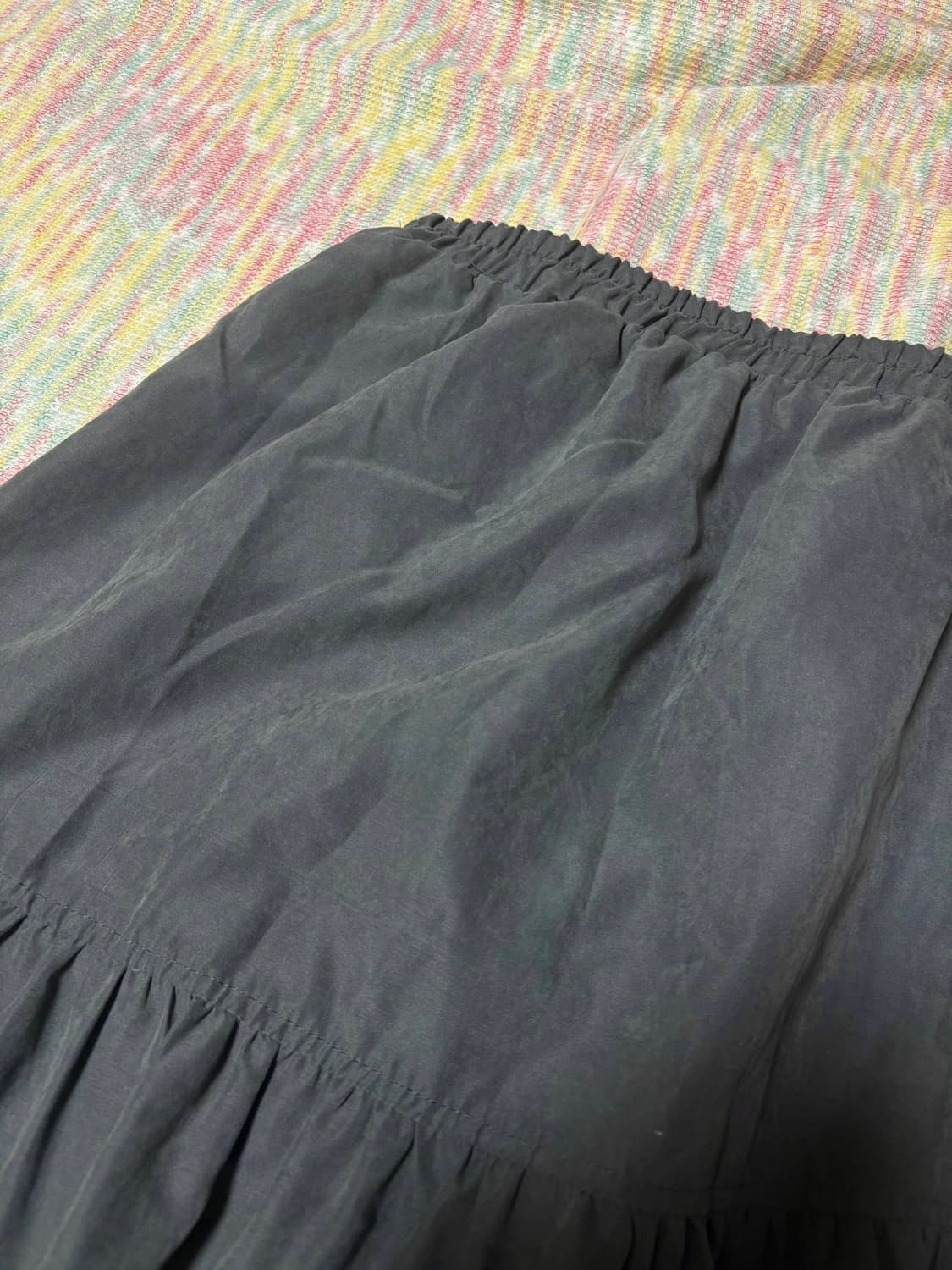 차콜 벌룬 롱 스커트 상품이미지10