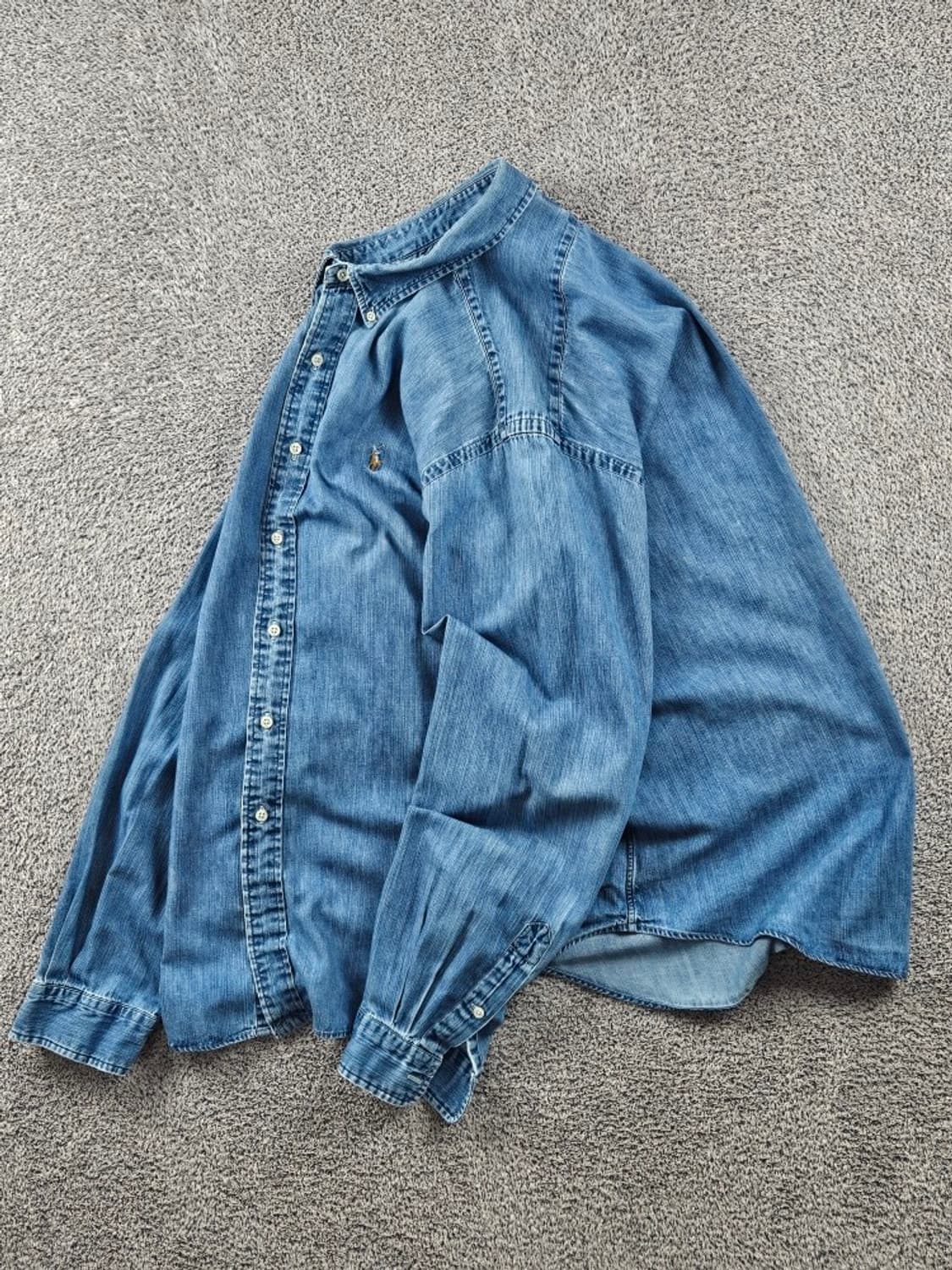 폴로랄프로렌 클래식 핏 데님 셔츠 (2XL) / 11267 상품이미지3