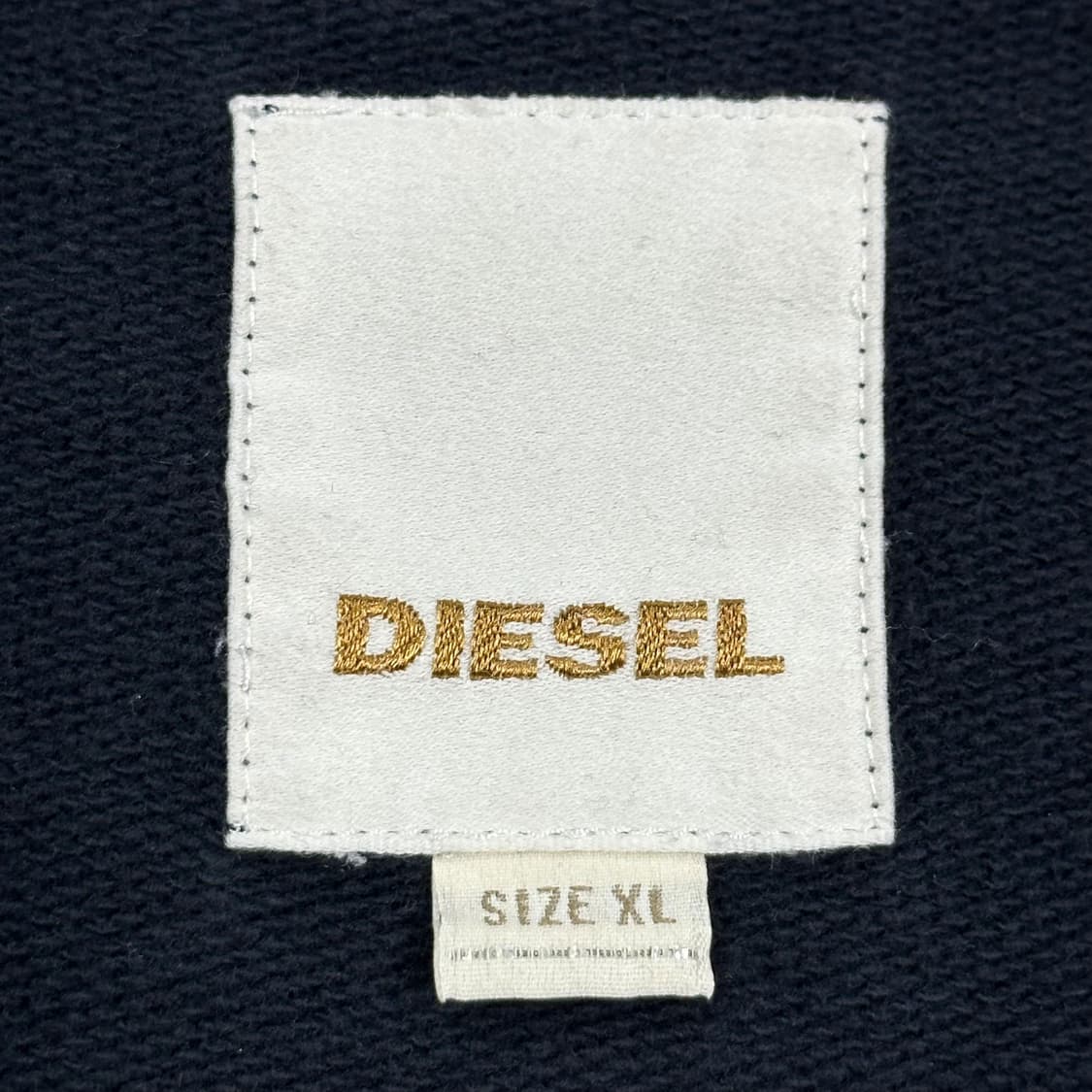 DIESEL 디젤 빅로고 빈티지 맨투맨 네이비 XL 상품이미지5