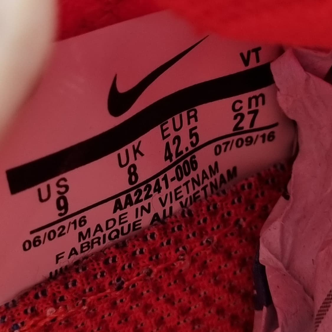 나이키 에어 베이퍼맥스 운동화270 상품이미지6