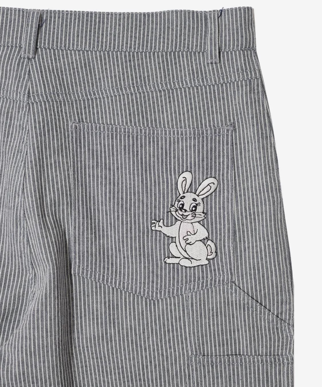 더뮤지엄비지터 래빗 스프라이트 카펜터 팬츠 (네이비) 상품이미지3