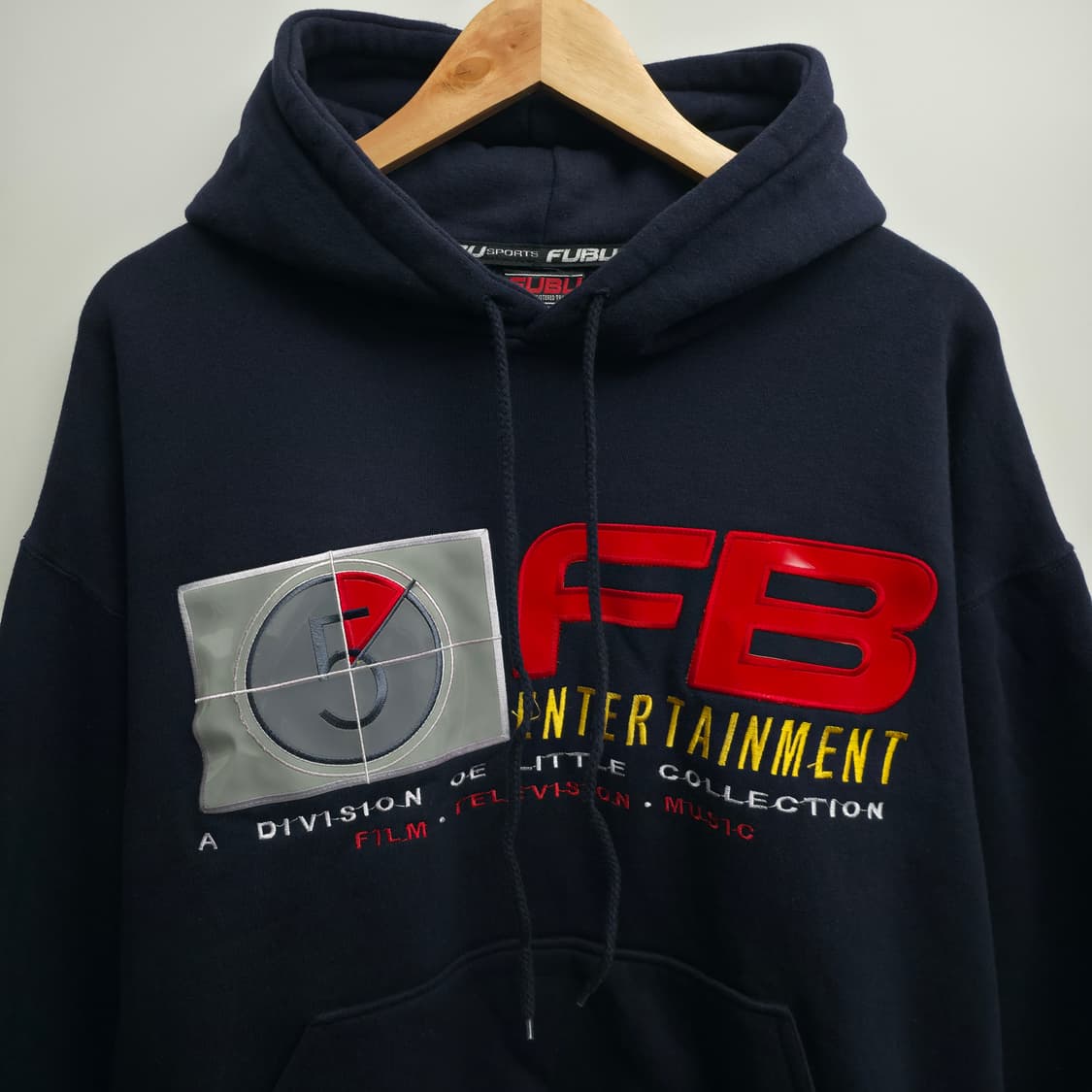 [XL] 올드스쿨 후부 네이비 후드티 상품이미지2