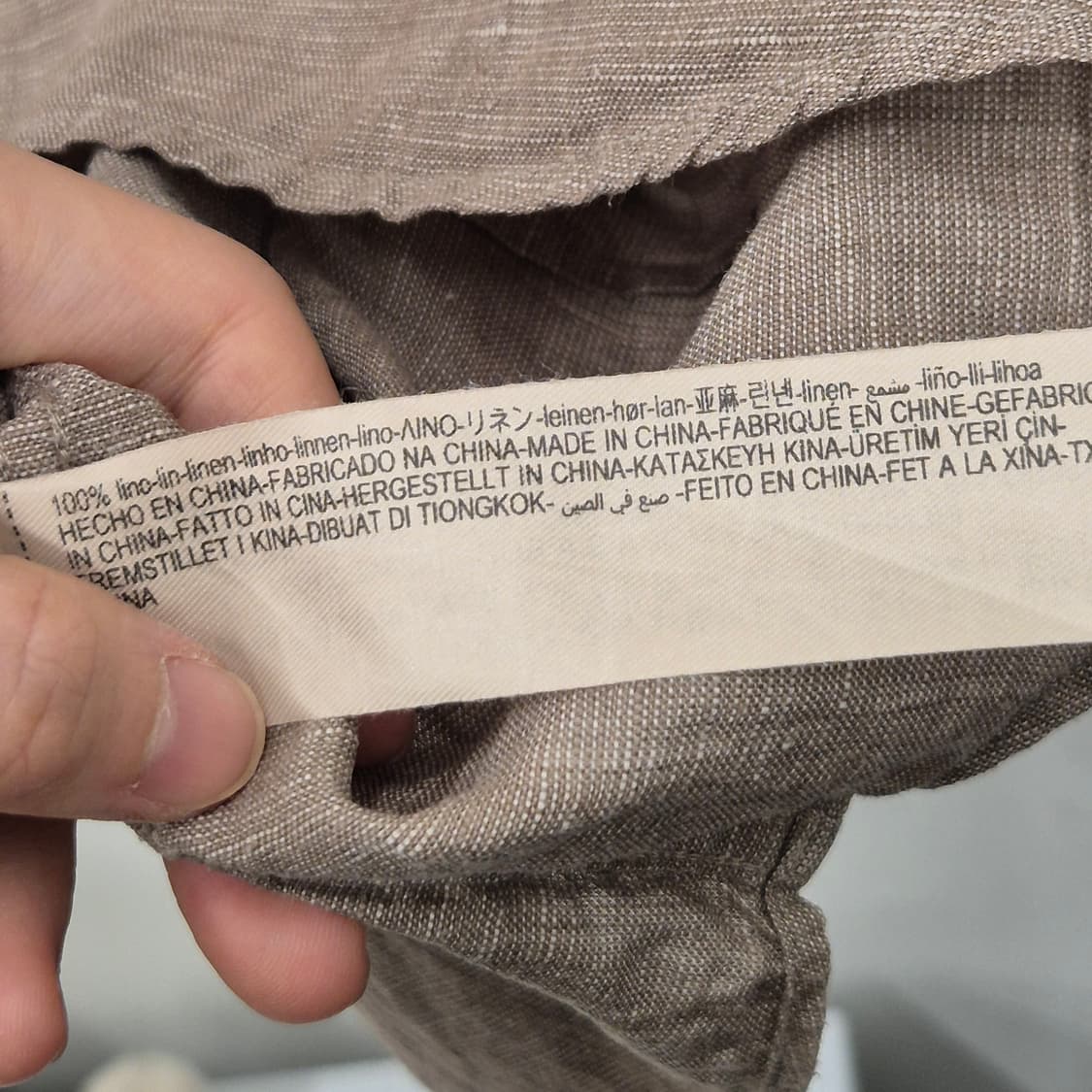 마시모두띠 린넨 포켓 디테일 셔츠 M 상품이미지7