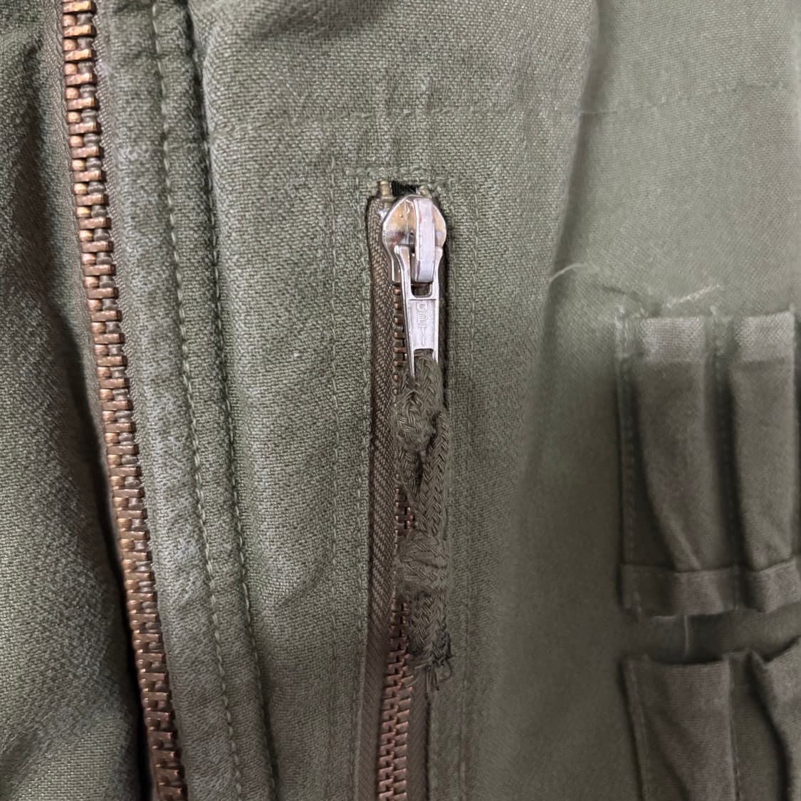 빈티지 캐나다군 탱커 자켓 M/L 밀리터리 상품이미지5