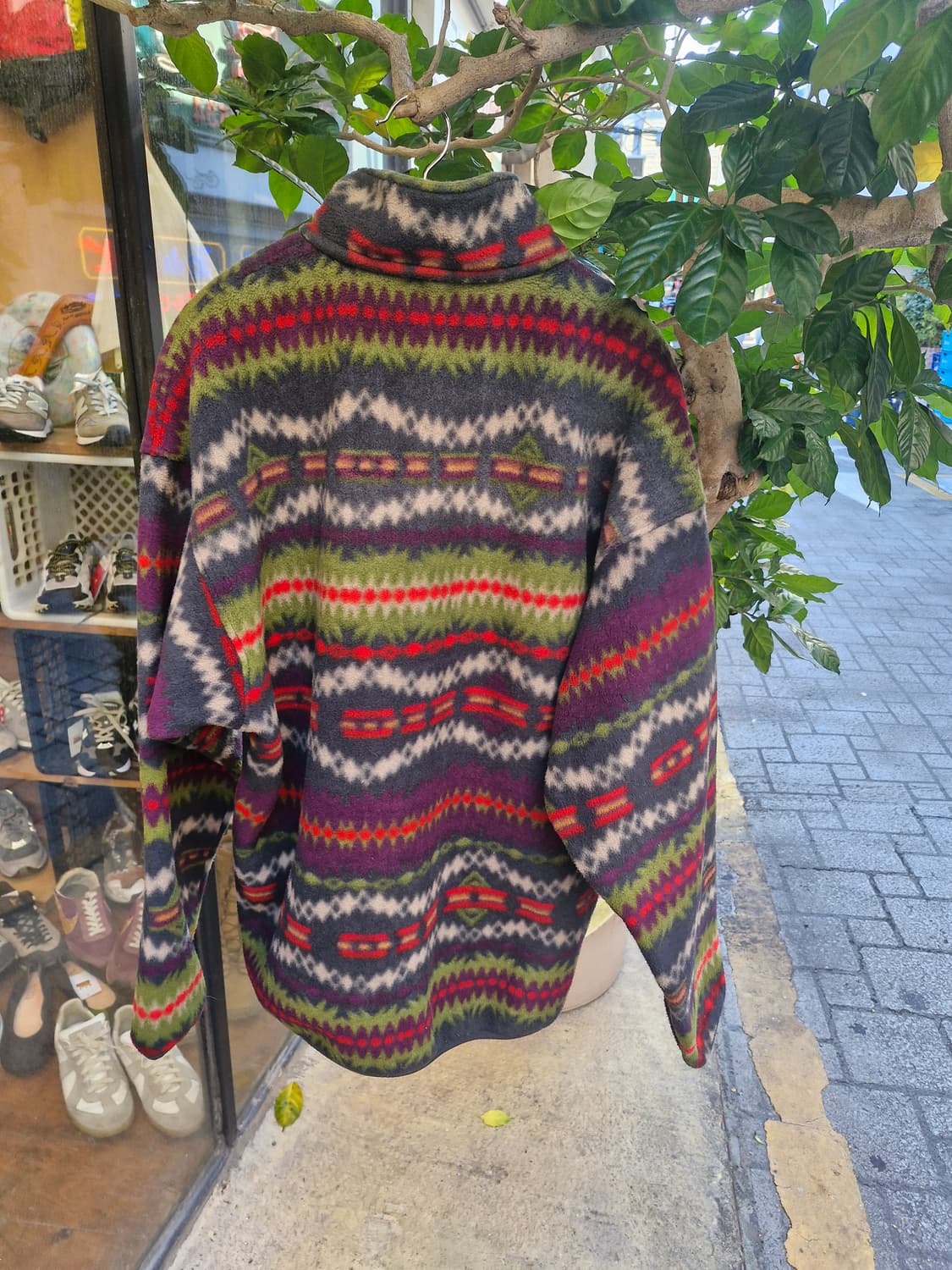 Z-234 파타고니아 신칠라 아즈텍 네이티브 80s 상품이미지2