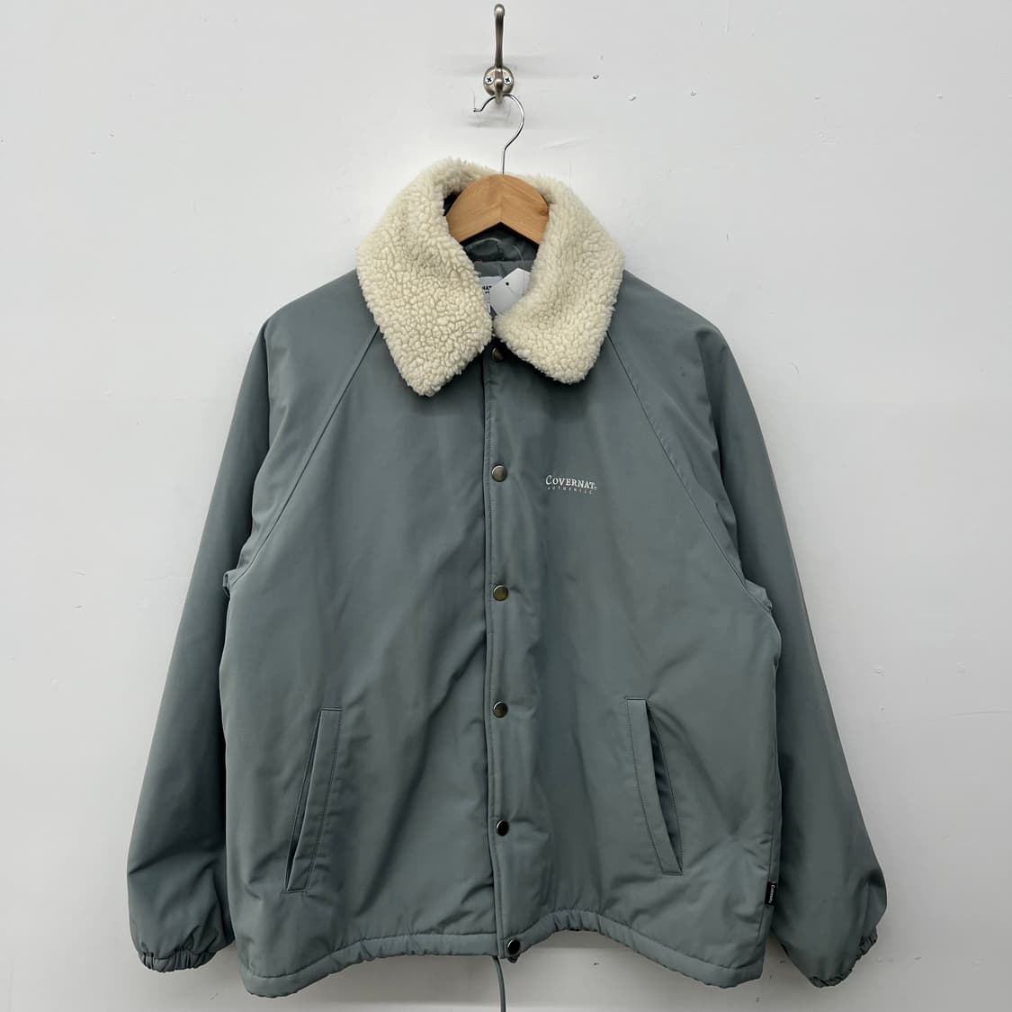 커버낫 뽀글이 카라 코치 자켓 M 상품이미지1