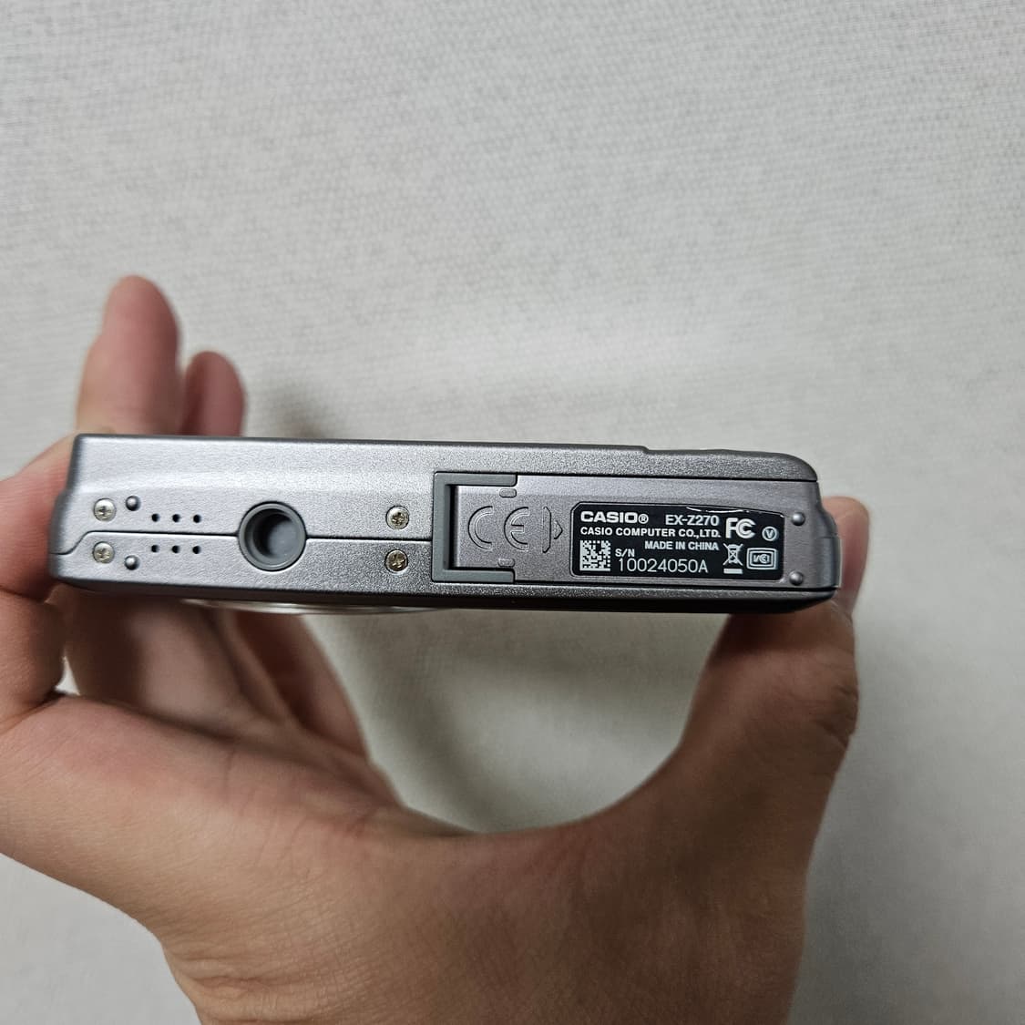 카시오 엑슬림 EX-Z270 빈티지 디카 디지털카메라 상품이미지5