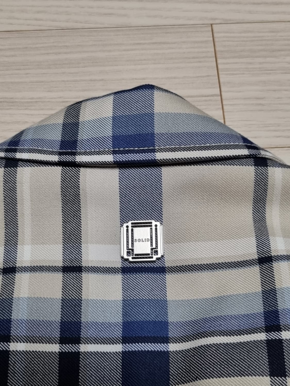 솔리드옴므 체크셔츠 상품이미지6