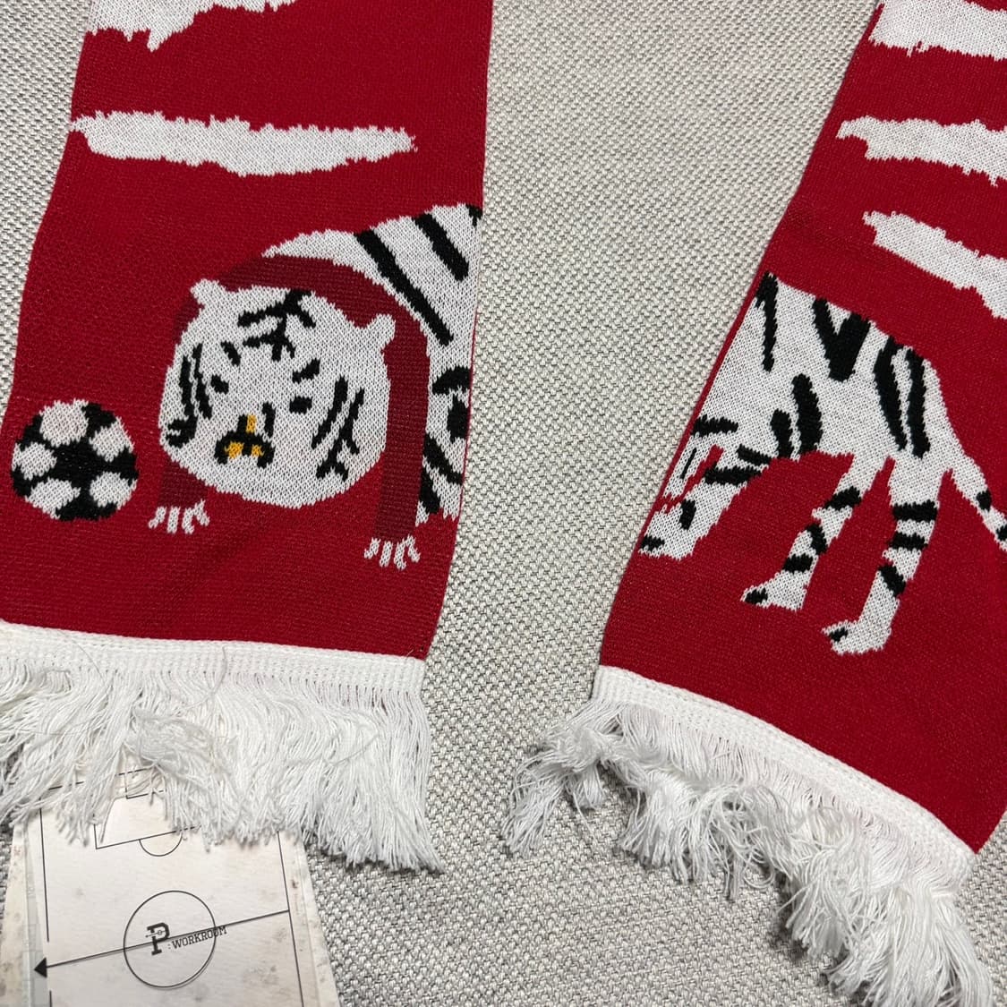 오버더피치 대한민국 국대 축구 머플러 (새상품) 상품이미지2