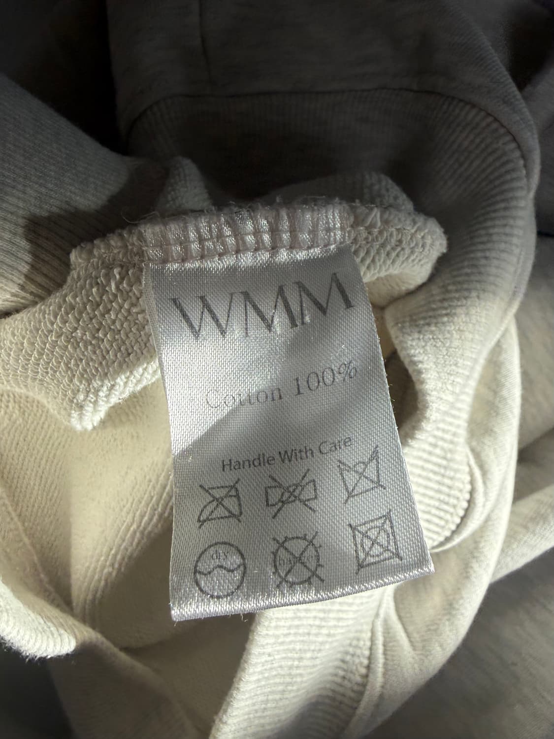 wmm 원마일 집업 맨투맨 오트밀 상품이미지6